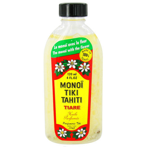 Monoi Tiare Tahiti Tipanie Scented Coconut Oil With Gardenia - 4 Oz